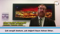 Likud Partisi Milletvekili Haham Yehuda Glick’in, Adnan Oktar’a Ramazan tebrik mesajı