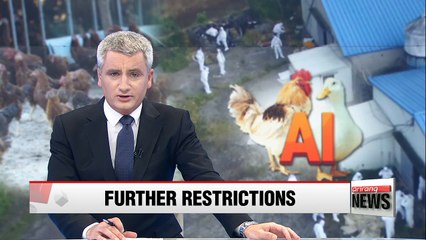 South Korea restricts movement of live poultry to combat AI outbreak
