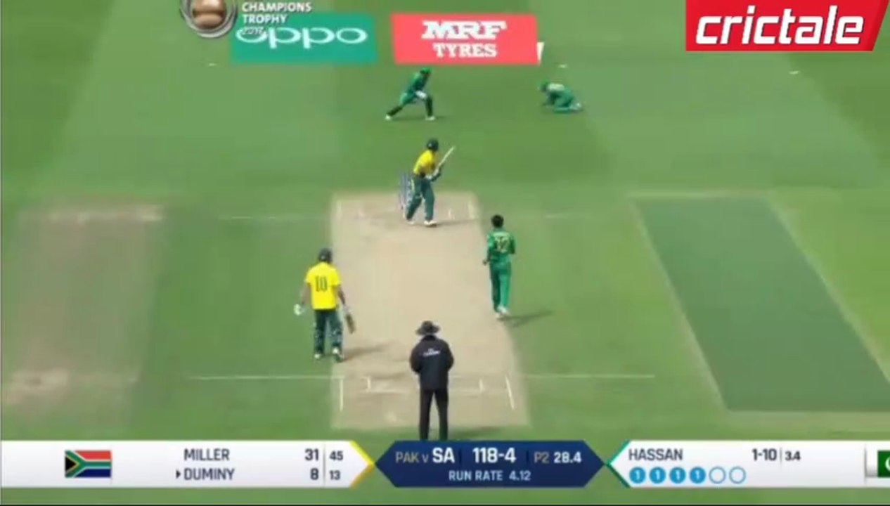 Hassan Ali Only Bowler For Pakistan - Pakistan vs South Africa Champions