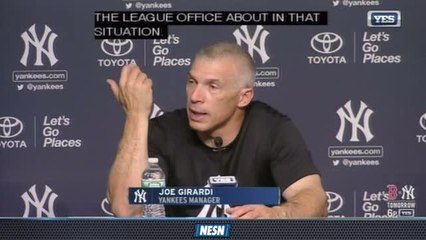 Yankees Manager Joe Girardi Has Questions For MLB
