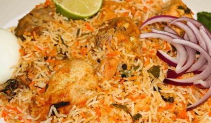 Restaurant Style | Desi Murgh ki Dam Biryani | Zarda Rice