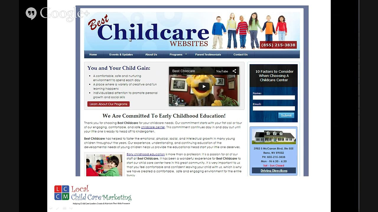 Child Care Websites: Jeff Fisher Reveals What Makes A Great Website