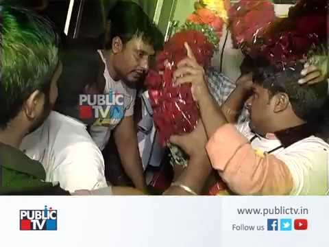 Actor Darshan Celebrated HIs 40th Birthday With His Fans