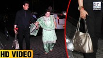 Jeetendra Cutely Holds Wife Shobha's Purse