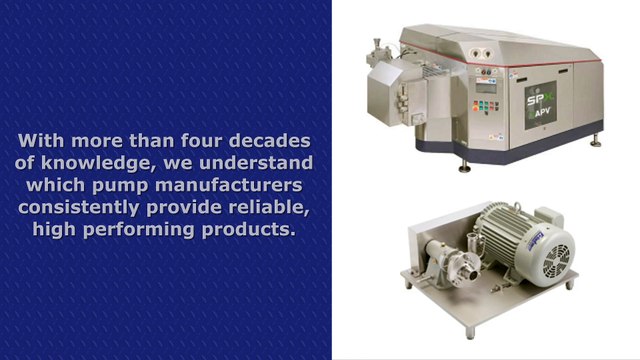 Distributor of Sanitary Centrifugal Pump Products