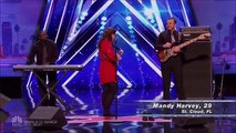 Mandy Harvey: Deaf Singer With Original 'TRY' Gets Simon's GOLDEN BUZZER | America's Got Talent 2017