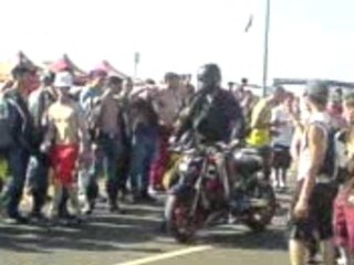 Wheel et burn au mans