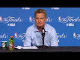 Steve Kerr Postgame Interview | Game 3 | Warriors vs Cavaliers | June 7, 2017 | 2017 NBA Finals