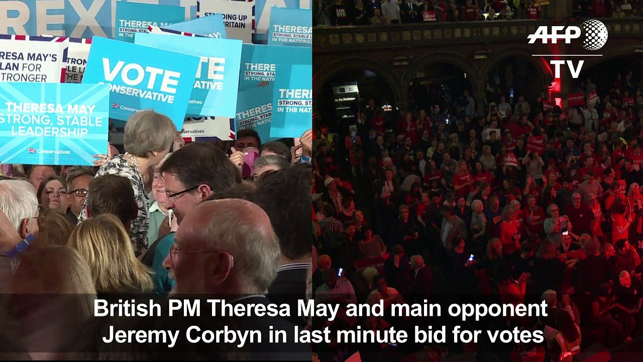 Battle for British votes wraps up ahead of voting day