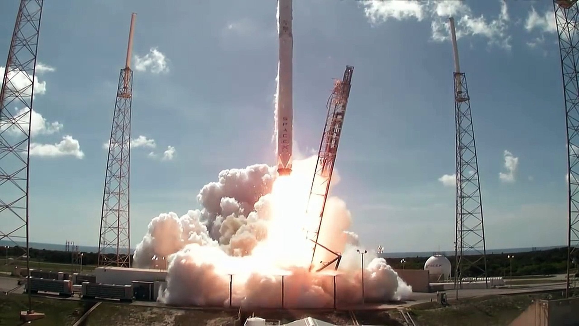 SpaceX CRS-7, the company's seventh launch of its Falcon 9 rocket, took off from Vandenberg Air Forc