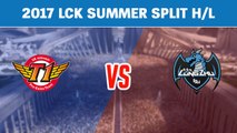 Highlights: SK Telecom T1 vs Longzhu Gaming - 2017 LCK Summer Split
