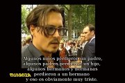 Johnny Depp habla sobre Michael Jackson - Subtitulado en Español