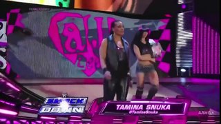 Nikki Bella vs Tamina Smackdown 14_3_14 by John Cena