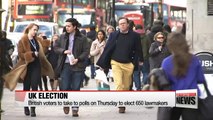 UK voters to cast their ballots in key general election