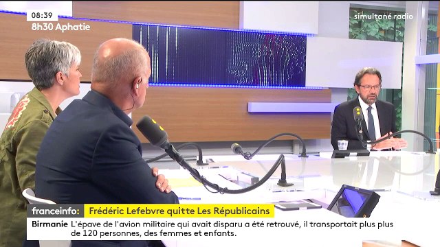 Frédéric Lefebvre : j'ai été menacé par Nicolas Sarkozy dans la loge de Carla Bruni