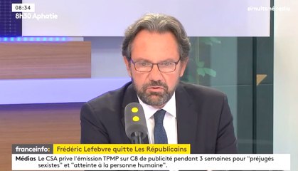 Frédéric Lefebvre quitte le parti Les Républicains