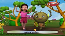 Melons | 3D animated nursery rhymes for kids with lyrics  | popular Fruits rhyme for kids | melons song | Fruits songs |  Funny rhymes for kids | cartoon  | 3D animation | Top rhymes of fruits for children