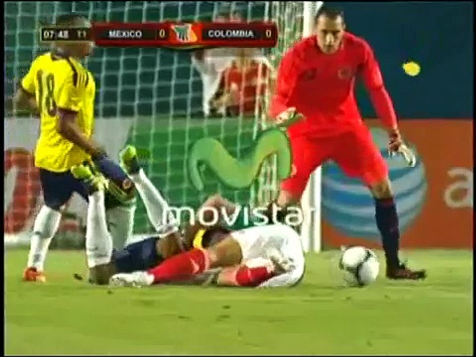 México Vs Colombia (0-2) Amistoso 29 de Febrero...