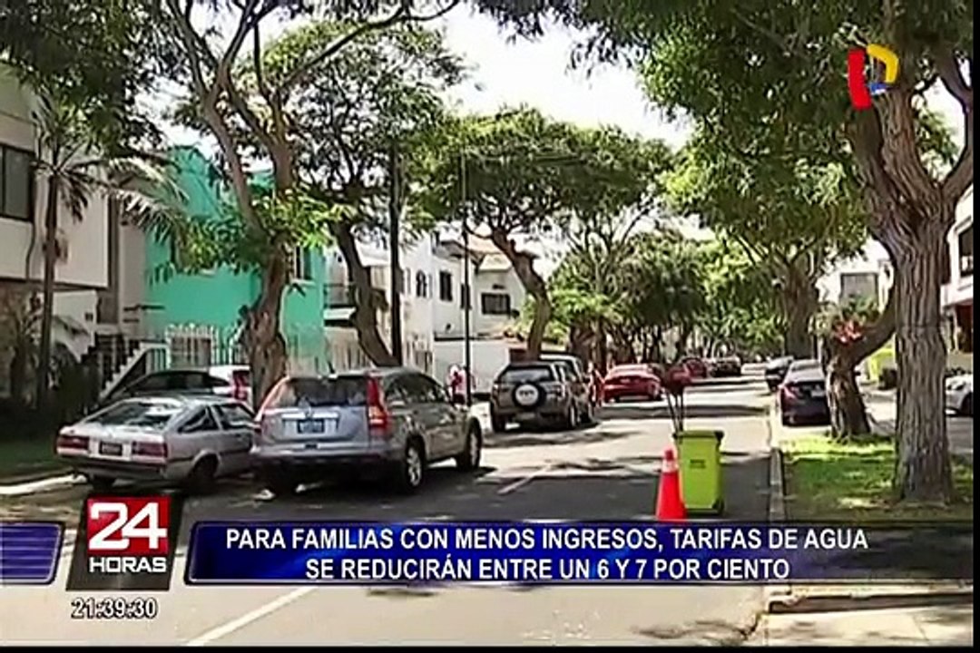 Reducirán tarifas de agua a favor de familias con bajos ingresos