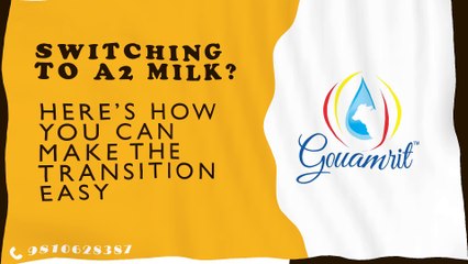 Switching to A2 Milk Here’s How You Can Make the Transition Easy | Gouamrit