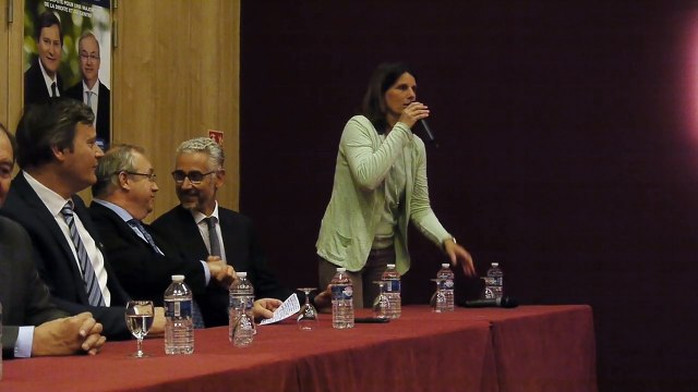 Meeting de soutien à @EricBerdoati et @DGabriel92 à Saint Cloud - Introduction par Caroline Chaffard Luçon (UDI)