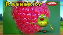 Rasberry | 3D animated nursery rhymes for kids with lyrics  | popular Fruits rhyme for kids | Rasberry song | Fruits songs |  Funny rhymes for kids | cartoon  | 3D animation | Top rhymes of fruits for children