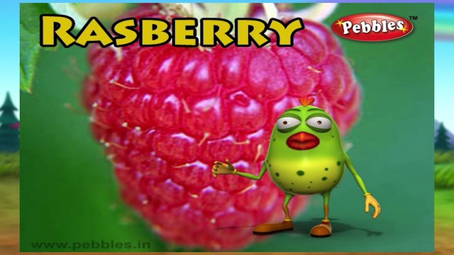 Rasberry | 3D animated nursery rhymes for kids with lyrics | popular Fruits rhyme for kids | Rasberry song | Fruits songs | Funny rhymes for kids | cartoon | 3D animation | Top rhymes of fruits for children