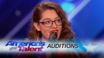 America's Got Talent 2017 - Mandy Harvey- Deaf Singer Earns Simon's Golden Buzzer With Original Song