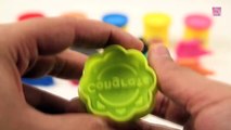 Learn Colors with Play Doh Moulds _ Kwerwerids Learning Videos _ Learn Colours with Vehicles Toys _ Toys