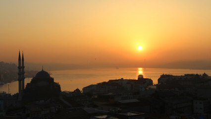 Istanbul'da Gün Doğumu Mest Etti