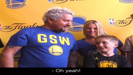 Behind The Scenes: Guy Fieris Trip To Finals Game 2 - NTSC