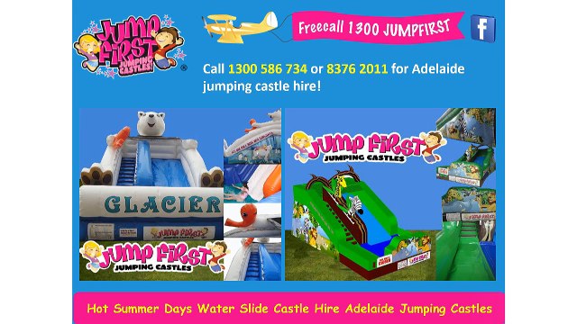 Hot Summer Days Water Slide Castle Hire Adelaide Jumping Castles