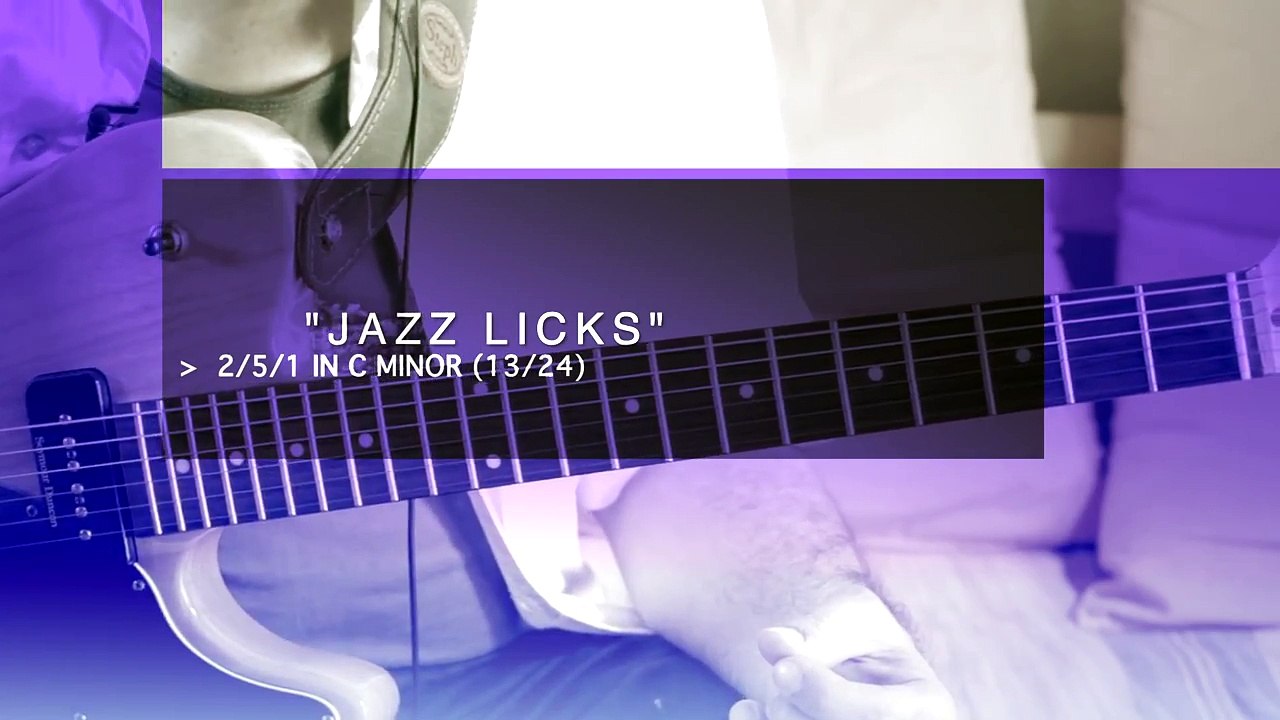 JAZZ LICKS 2/5/1 IN C MINOR (13/24)