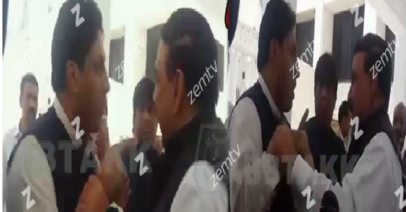 A Guy Attacked On Sheikh Rasheed Outside Parliament