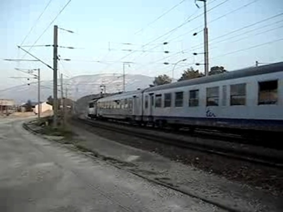 Départ de la BB25179 de St Julien en Genevois