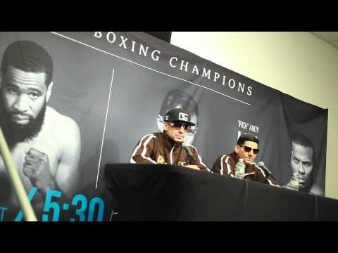 danny garcia post peterson press conference - EsNews