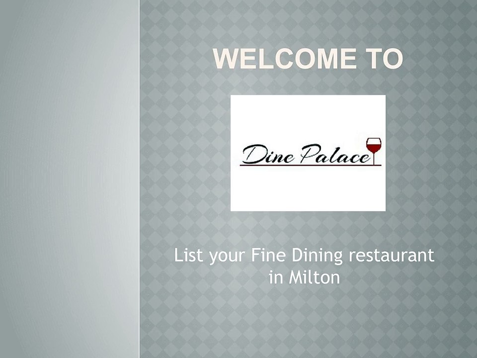 List your restaurant in Milton easily