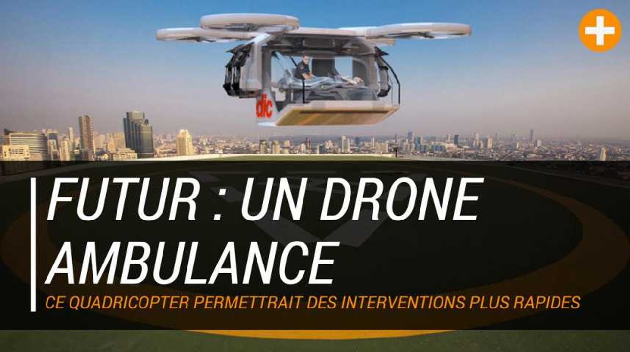 Futur : un drone ambulance