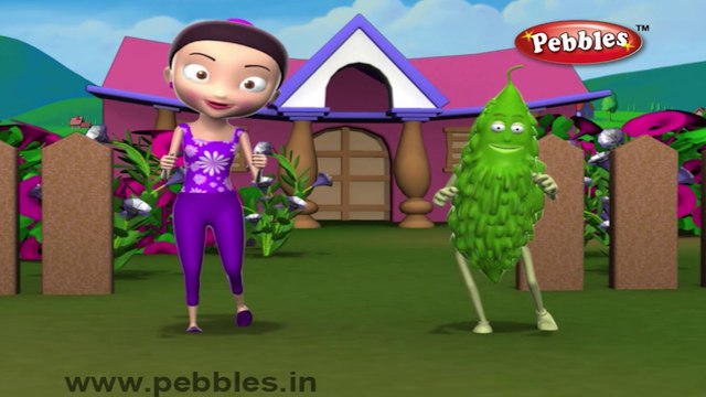 Bitterguard | 3D animated nursery rhymes for kids with lyrics | popular Vegetables rhyme for kids | Bitterguard song | Vegetables songs | Funny rhymes for kids | cartoon | 3D animation | Top rhymes of Vegetables for children