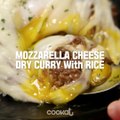 Cookat - -Mozzarella Cheese Dry Curry With Rice- Cheese makes...