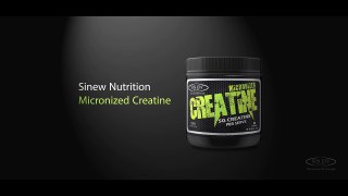 WHAT IS CREATINE Sinew Nutrition - Micronized Creatine Supplement For  Muscle Mass & Strength