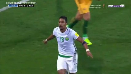 Salem Al Dawsari Goal HD - Australia 1 - 1 Saudi Arabia - 08.06.2017 (Full Replay)