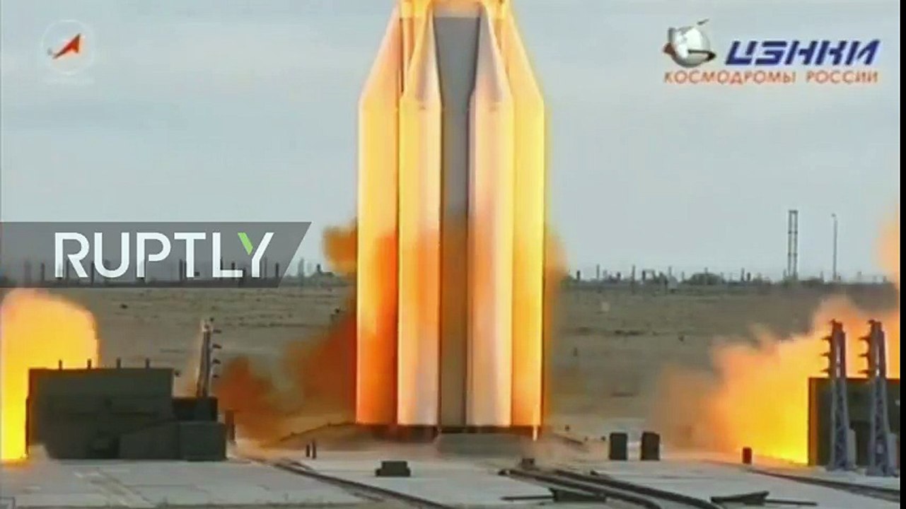 Kazakhstan Proton-M rocket lifts off from Baikonur Cosmodrome