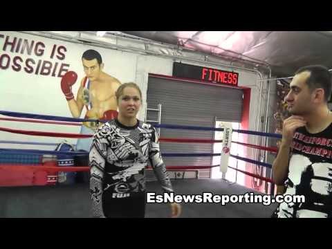 ronda rousey talks mma boxing judo - EsNews