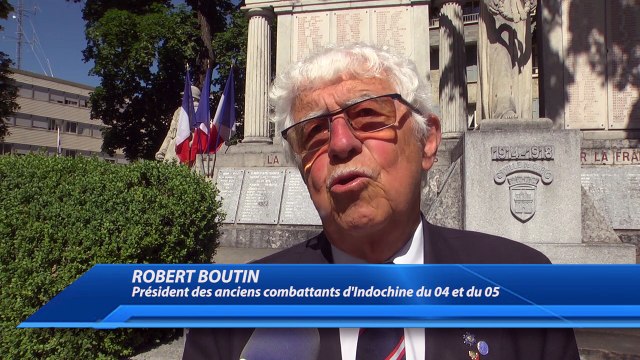 D!CI TV : Hautes-alpes : Hommage aux morts pour la France de la guerre d'Indochine à Gap