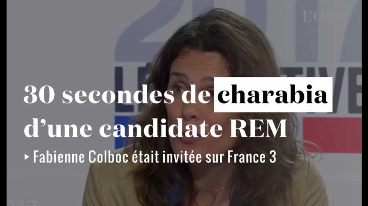 Le laborieux passage télé de la candidate REM à Chinon