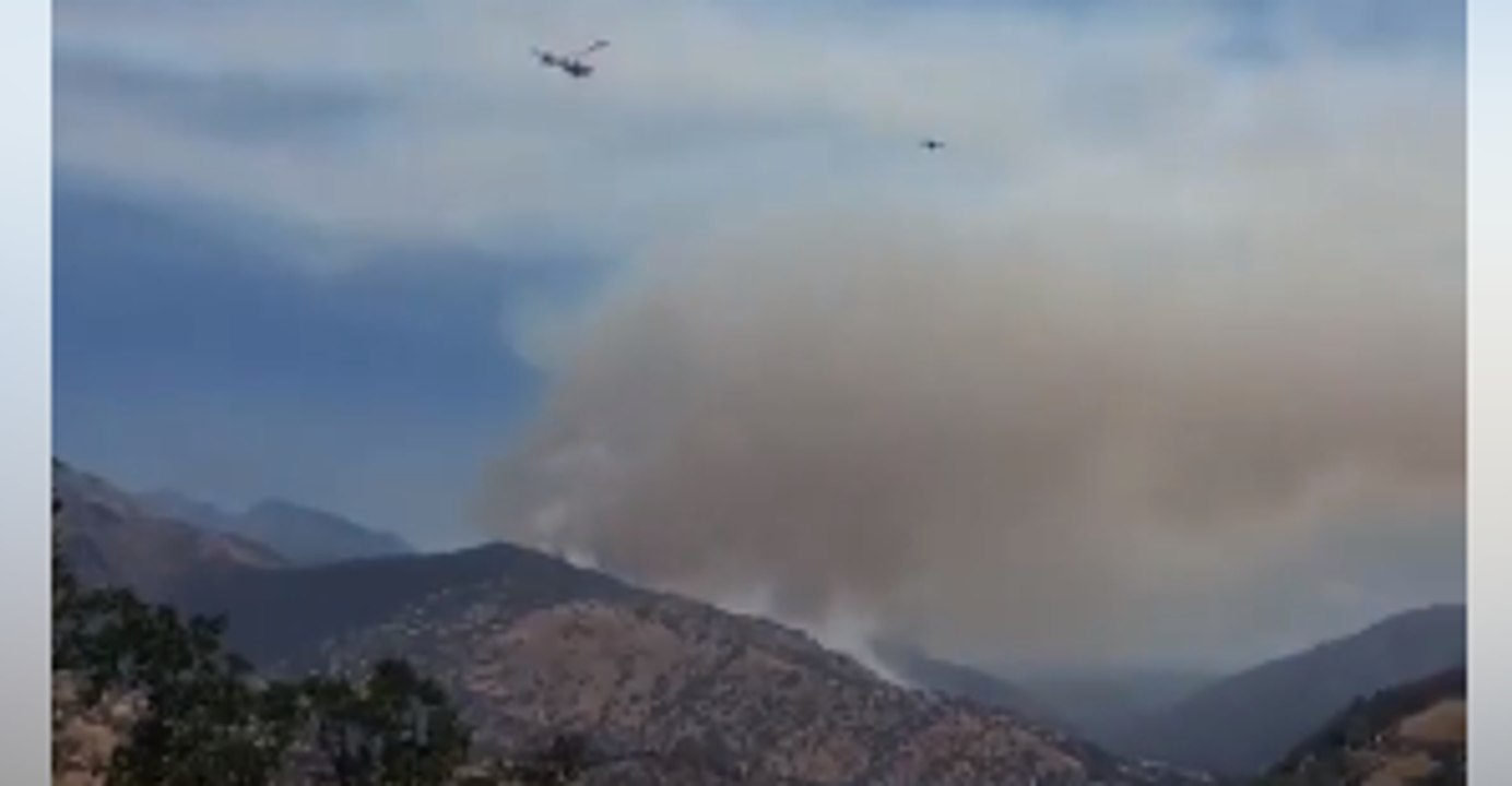 Dinely Fire in Three Rivers Spreads to Over 300 Acres