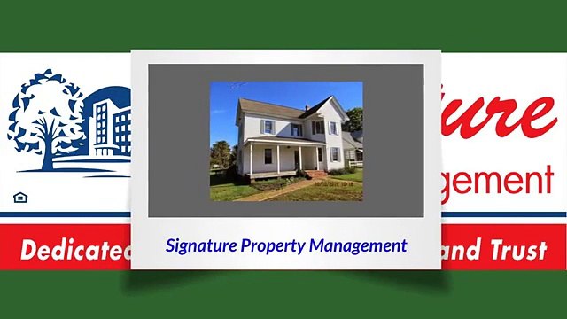 Property Management Richmond - Signature Property Management (804) 571-0211