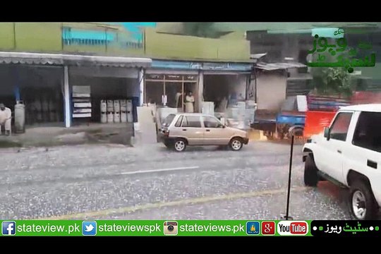 A Beautiful Hailing In Muzaffarabad Azad Kashmir