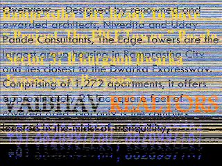 Ready To Move Project  in Ramprastha City  60 Lac All Inc. The Edge Tower  Sector 37D Gurgaon 8826997780